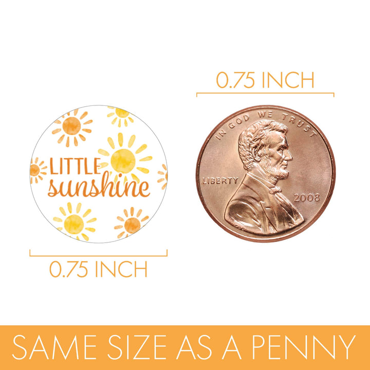 1st Trip Around the Sun - 1st Birthday: Favor Stickers Fits on Hershey's Kisses - 180 Stickers - Distinctivs Party
