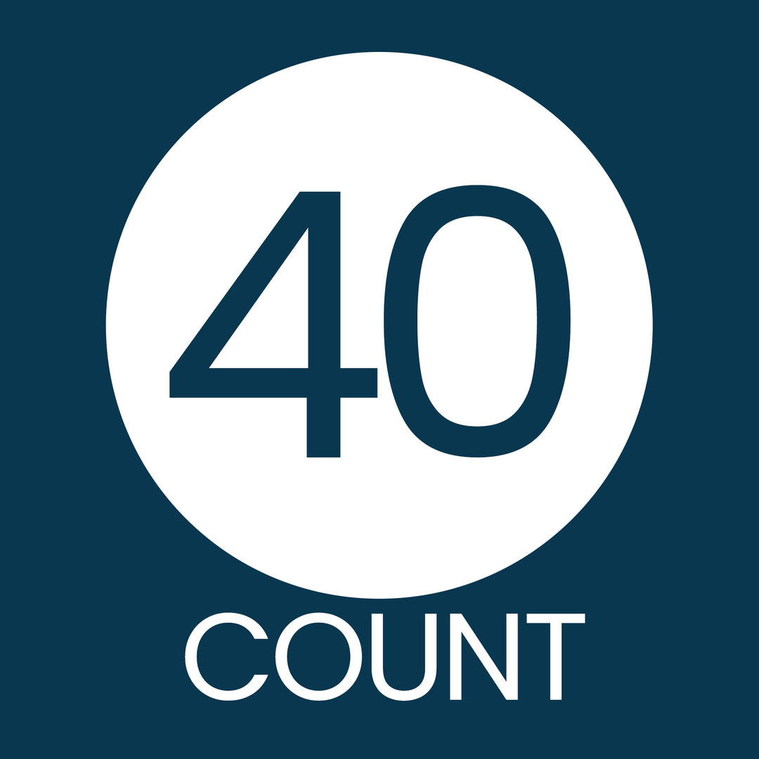 60th Birthday: Navy Blue & Gold - Adult Birthday - Thank You Stickers