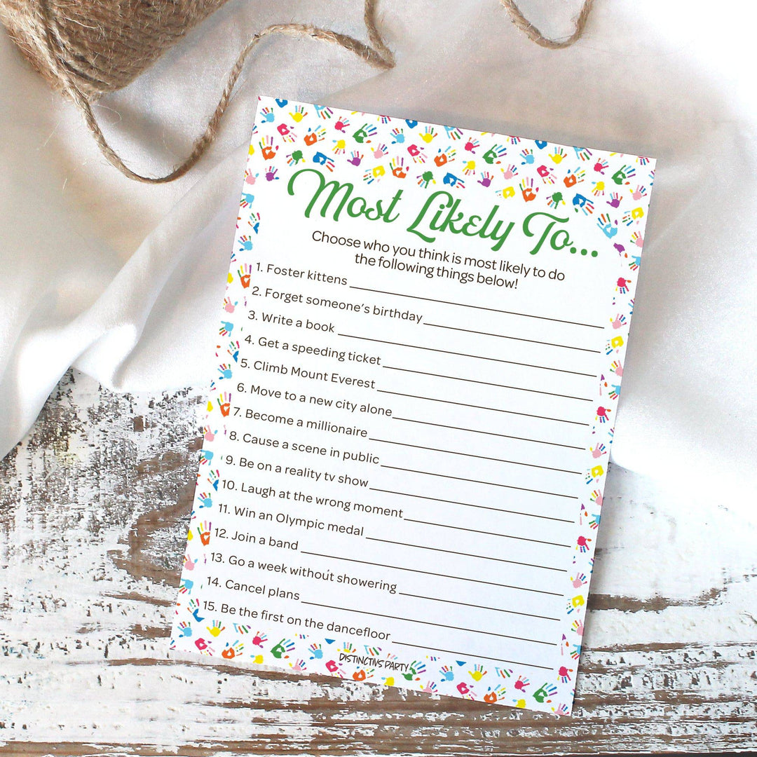 Family Reunion: Party Game Bundle - Family Trivia, Most Likely To, Family Feud & Find the Family Member - 4 Games for 20 Players - 40 Dual Sided Cards - Distinctivs Party