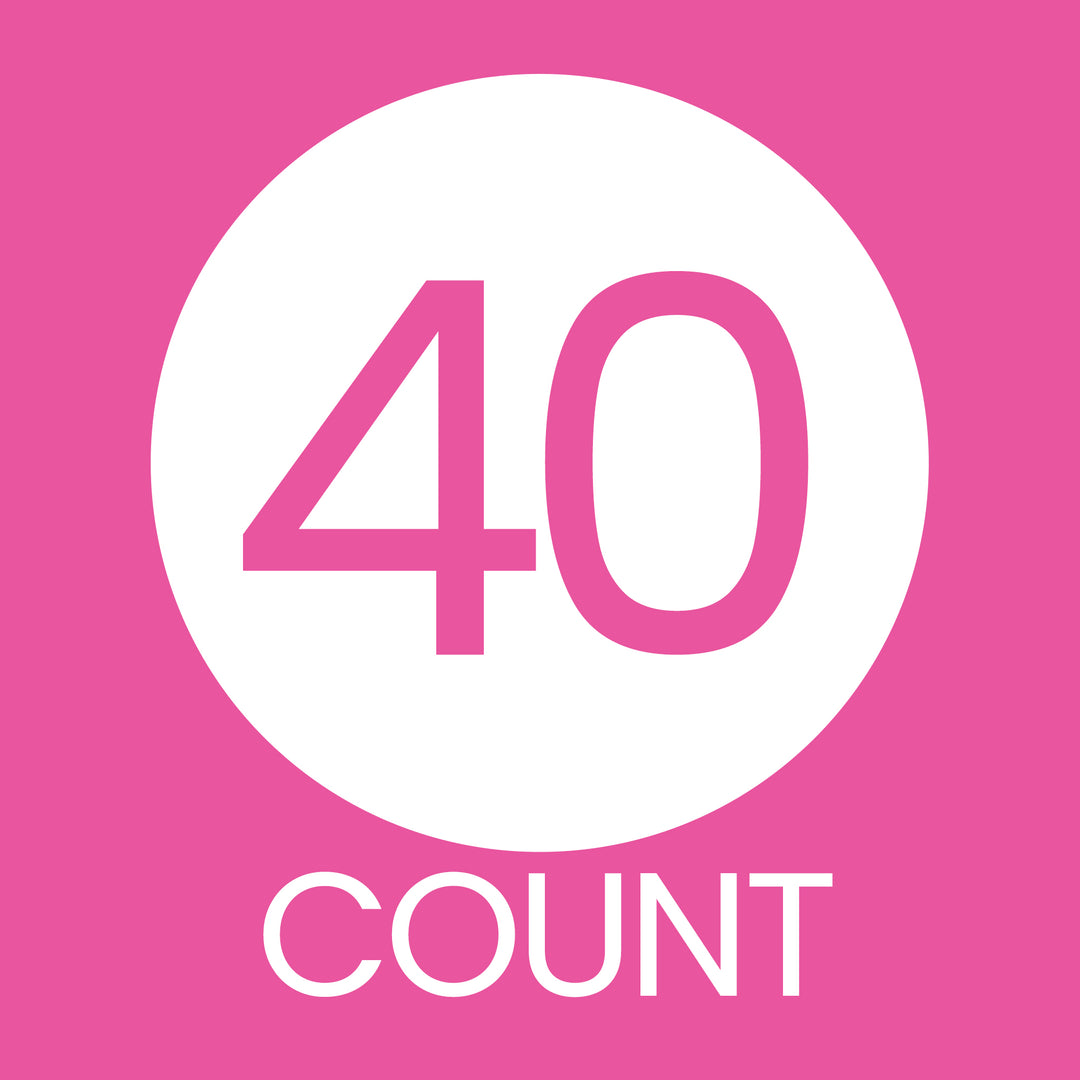 Soccer: Gender Reveal Party - Pink or Blue - 40 Stickers