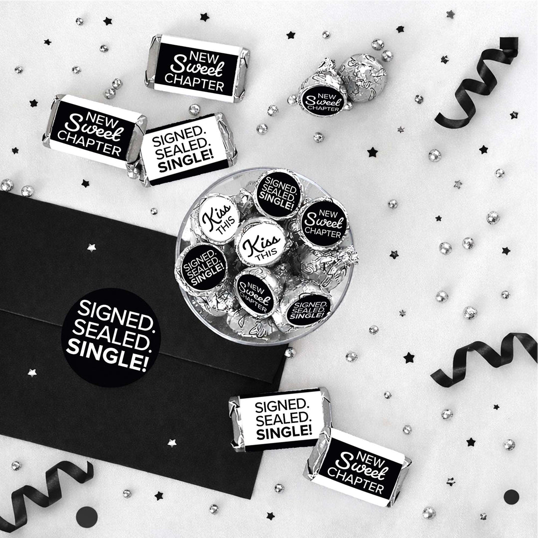 Divorce Party Favors - Signed Sealed Single