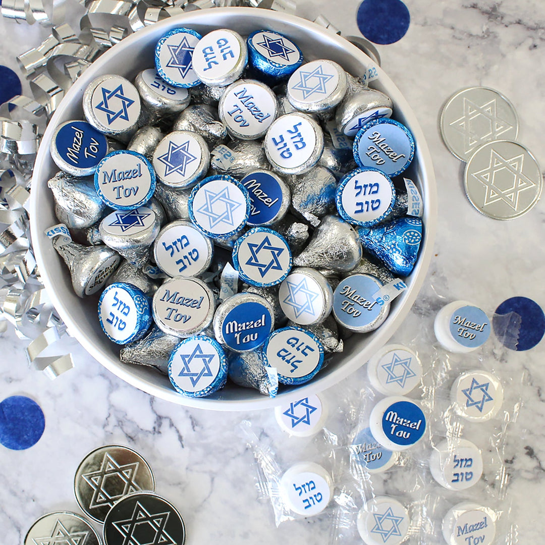 Bar Mitzvah Party Stickers