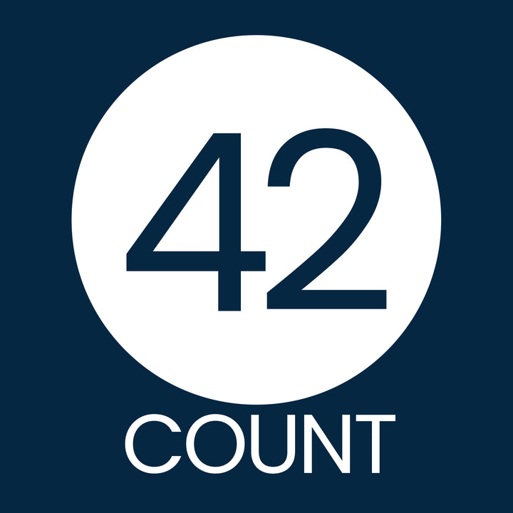 90.º cumpleaños: azul marino y dorado - Cumpleaños de adultos - Hershey's® Miniatures Candy Bar Wrappers Stickers