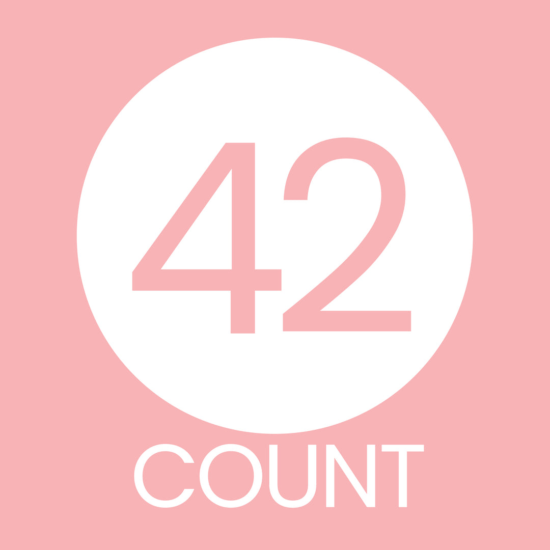 Sweet 16: Pink & Gold - Birthday Party  Mini Candy Bar Wrappers - 42 Stickers