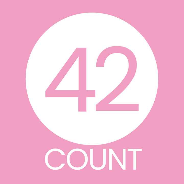 Onederland Snowflake: Pink - Winter First Birthday - Hershey's Miniatures Candy Bar Wrappers - 42 Stickers