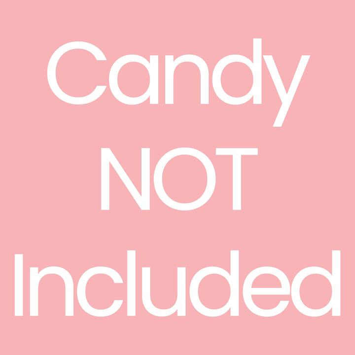 Gold Confetti: Pink - It's a Girl Baby Shower Mini Candy Bar Stickers - 42 Stickers