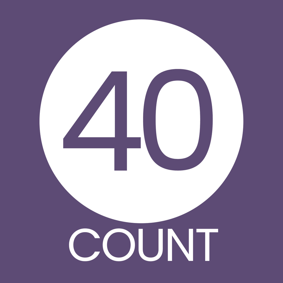 Butterfly: Purple & Pink - Kid's Birthday - Thank You for Fluttering By, Spring - 40 Stickers