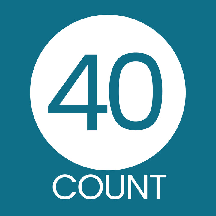 Winter Trees Evergreen: Baby Gender Reveal Party - Team He or She - 40 Stickers