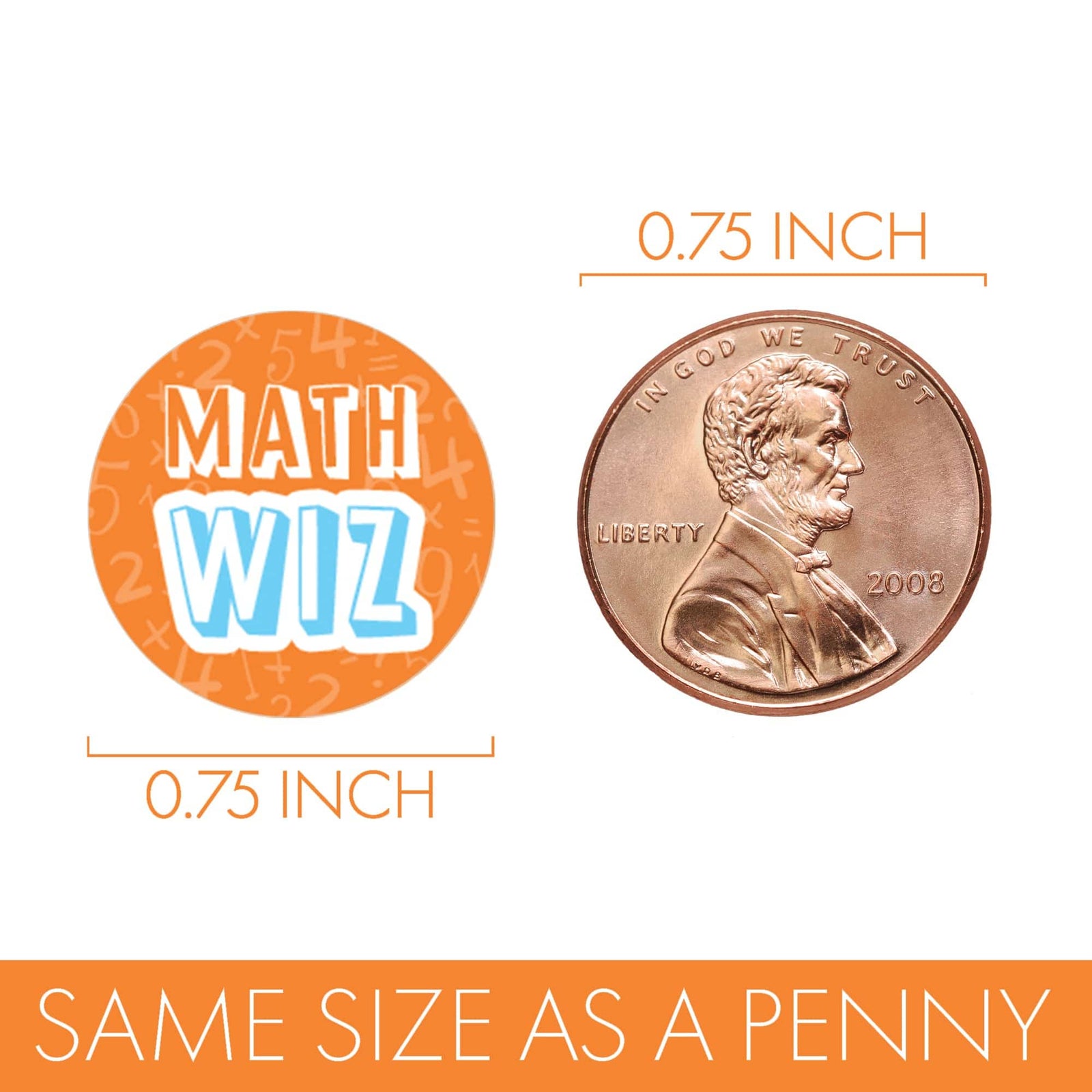 Motivational Teacher Reward Stickers for Students: Variety Pack (1,080 Stickers) - Distinctivs Party