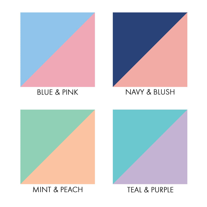Fiesta de revelación de género: cuatro conjuntos de colores - pegatinas de equipo niño o equipo niña - 40 pegatinas