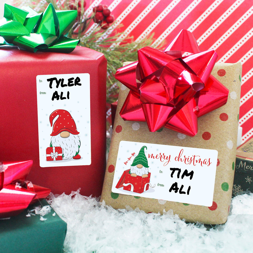 Happy Holidays Sticker Christmas Sticker Personalized Gift Labels Whimsical  Christmas Stickers Cardinal Labels Gift Wrapping Accessories