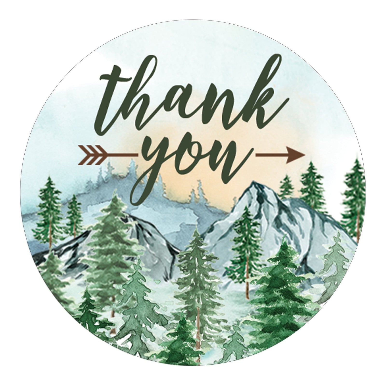 Little Adventurer -  Baby Shower Thank You Stickers - 40 Pack - Distinctivs Party