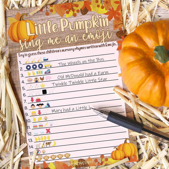 august septmeber october november iphone emoji guessing game baby shower for girl or boy unisex genderneutral gender neutral thanksgiving freindsgiving friendsgiving party activities fun family teens kids children adults