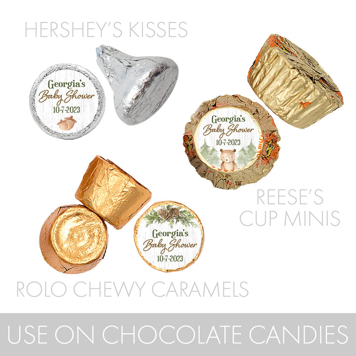 hersheys kisses reeses cup minis rolo chewy caramels