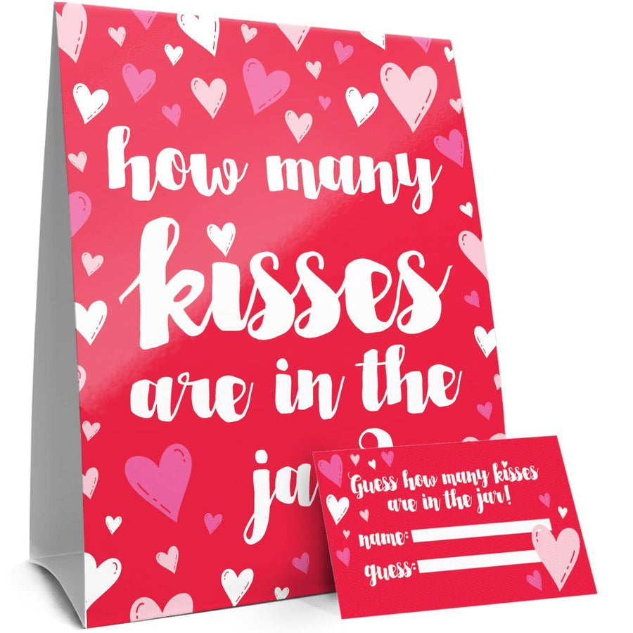 Valentine's Day Party How Many Kisses Game