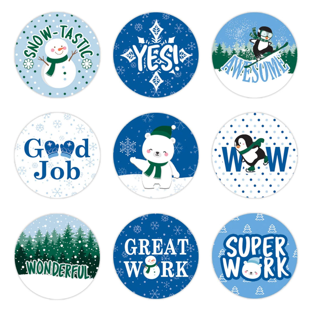 Math Theme Motivational Reward Stickers for Students (1,080